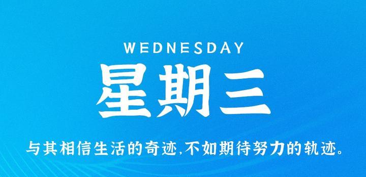 10月25日，星期三，在这里每天60秒读懂世界！-李峰博客